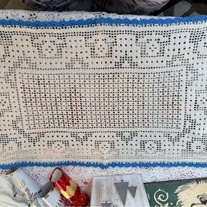 Gorgeous Vintage Crochet Table Runners